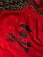 BAPE AAPE Red Camo Reversible Bomber Jacket