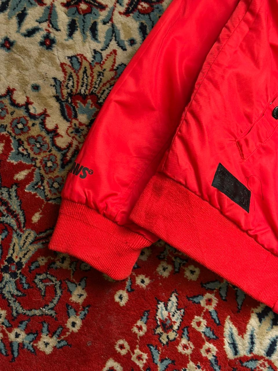 BAPE AAPE Red Camo Reversible Bomber Jacket