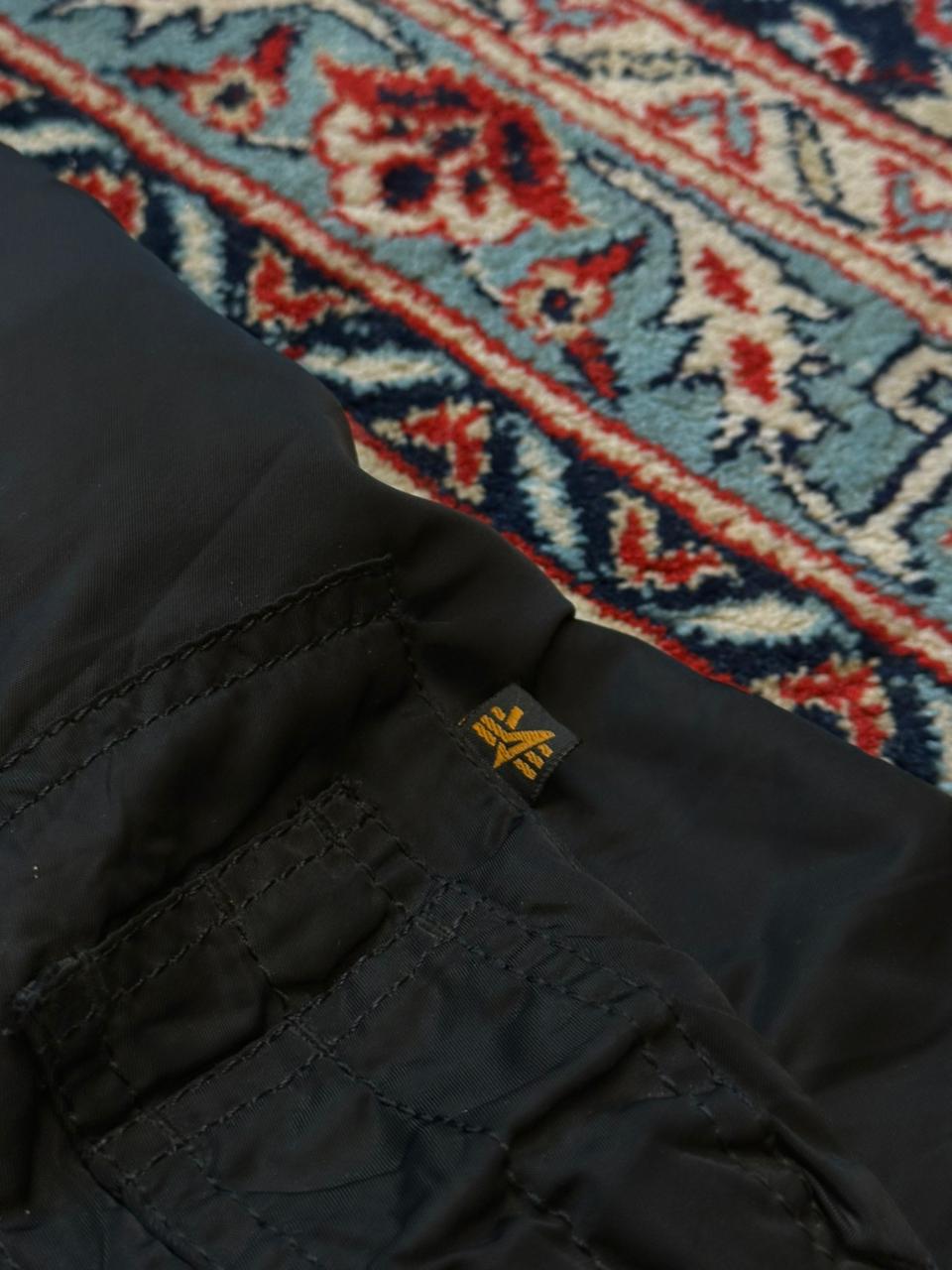 Alpha Industries MA-1 Flight Bomber Jacket Black