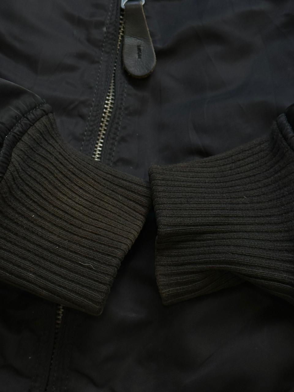 Alpha Industries MA-1 Flight Bomber Jacket Black