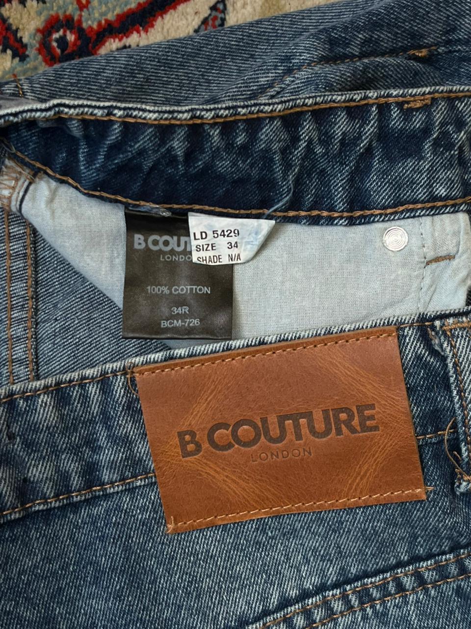 B Couture London Southbank Baggy Denim Pants