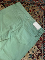 boohooMAN Sage Green Multi Pocket Cargo Pants