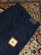 boohooMAN Crochet Patchwork Relaxed Fit Jeans - 28