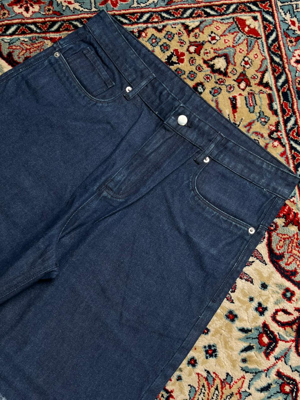 boohooMAN Men’s Face Graphic Print Jeans