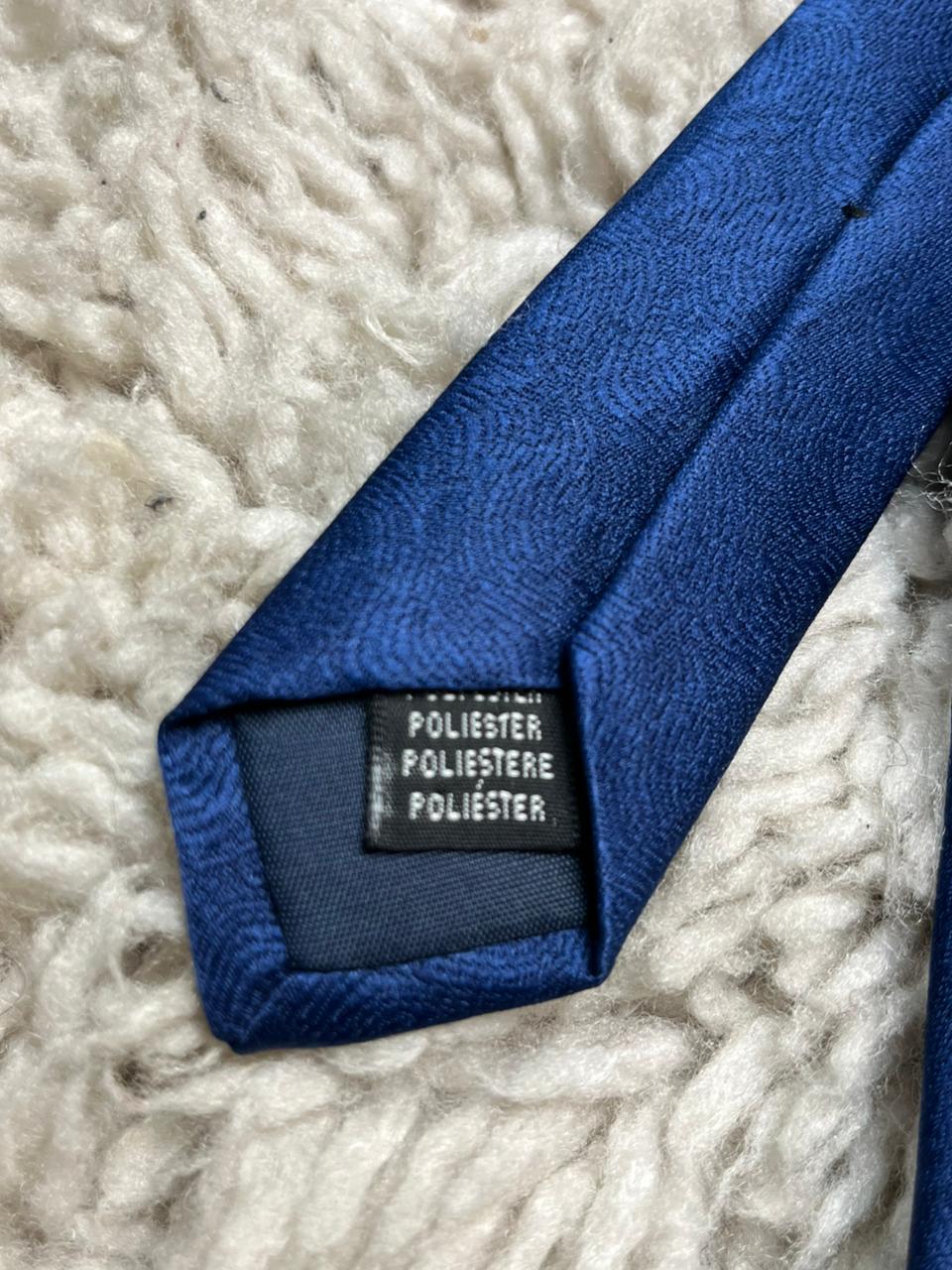 Vintage 1996 Bugs Bunny Looney Tunes  Necktie Blue Warner Bros