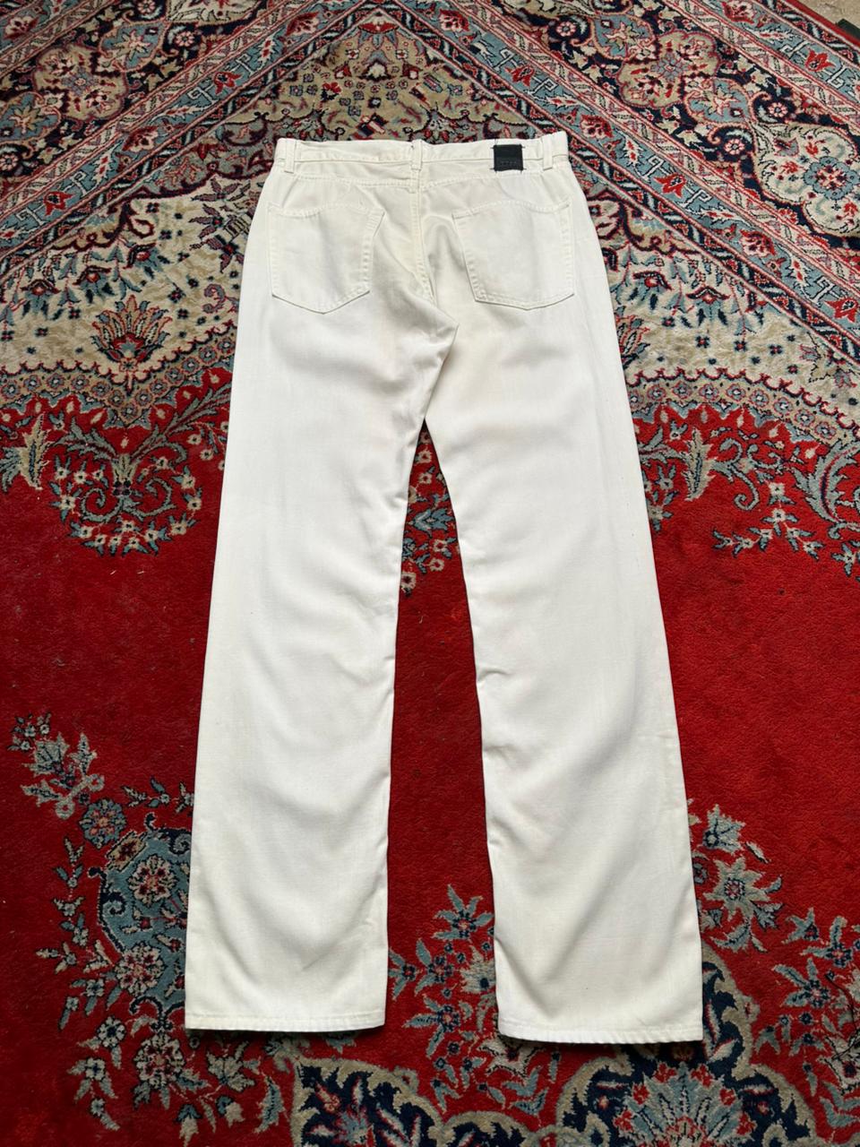 HUGO BOSS RELAXED FIT CREAM COLORED NON-Stretch Sturdy JEANS