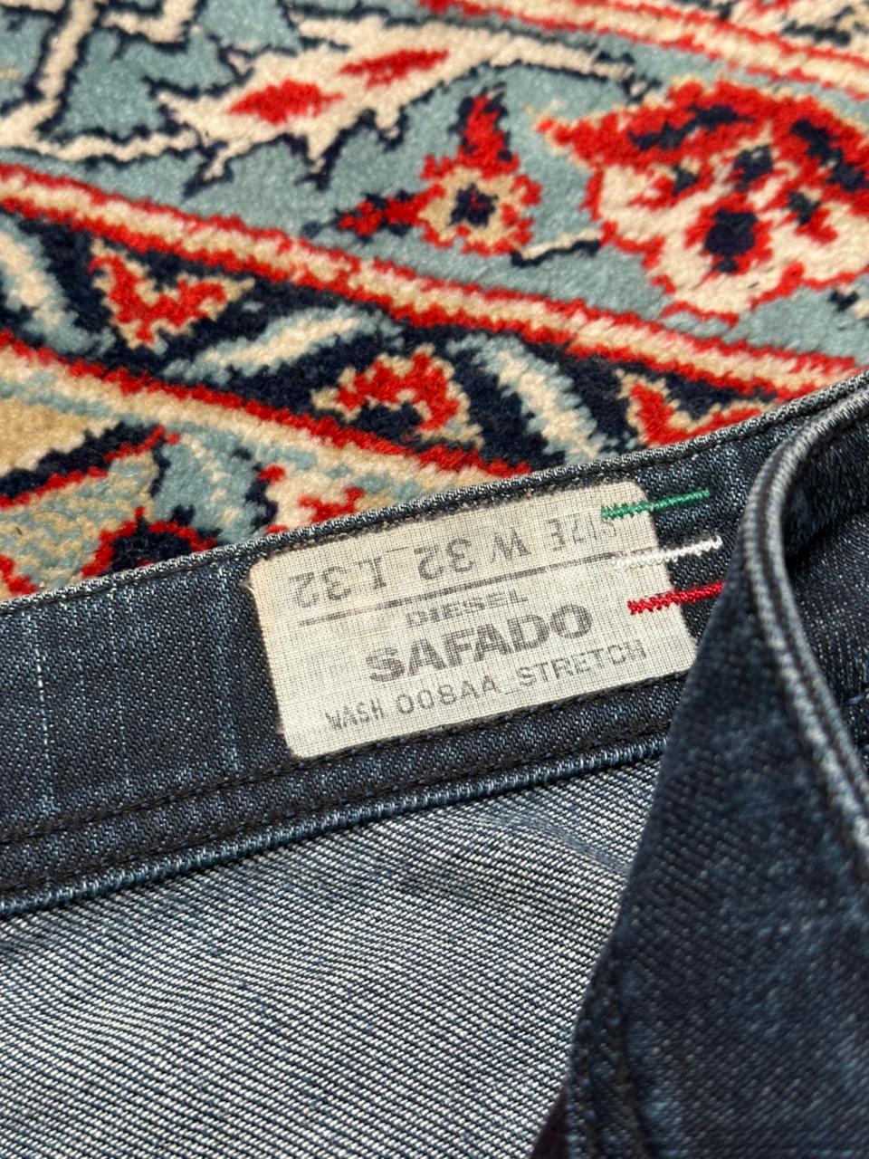 DIESEL SAFADO(Straight Fit) INDIGO NON STRETCH JEANS