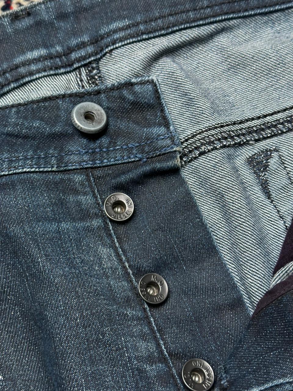 DIESEL SAFADO(Straight Fit) INDIGO NON STRETCH JEANS