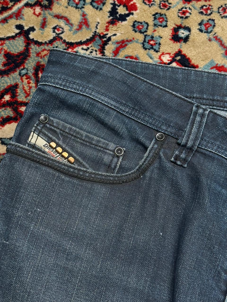 DIESEL SAFADO(Straight Fit) INDIGO NON STRETCH JEANS