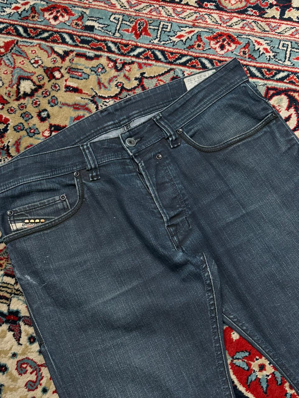 DIESEL SAFADO(Straight Fit) INDIGO NON STRETCH JEANS