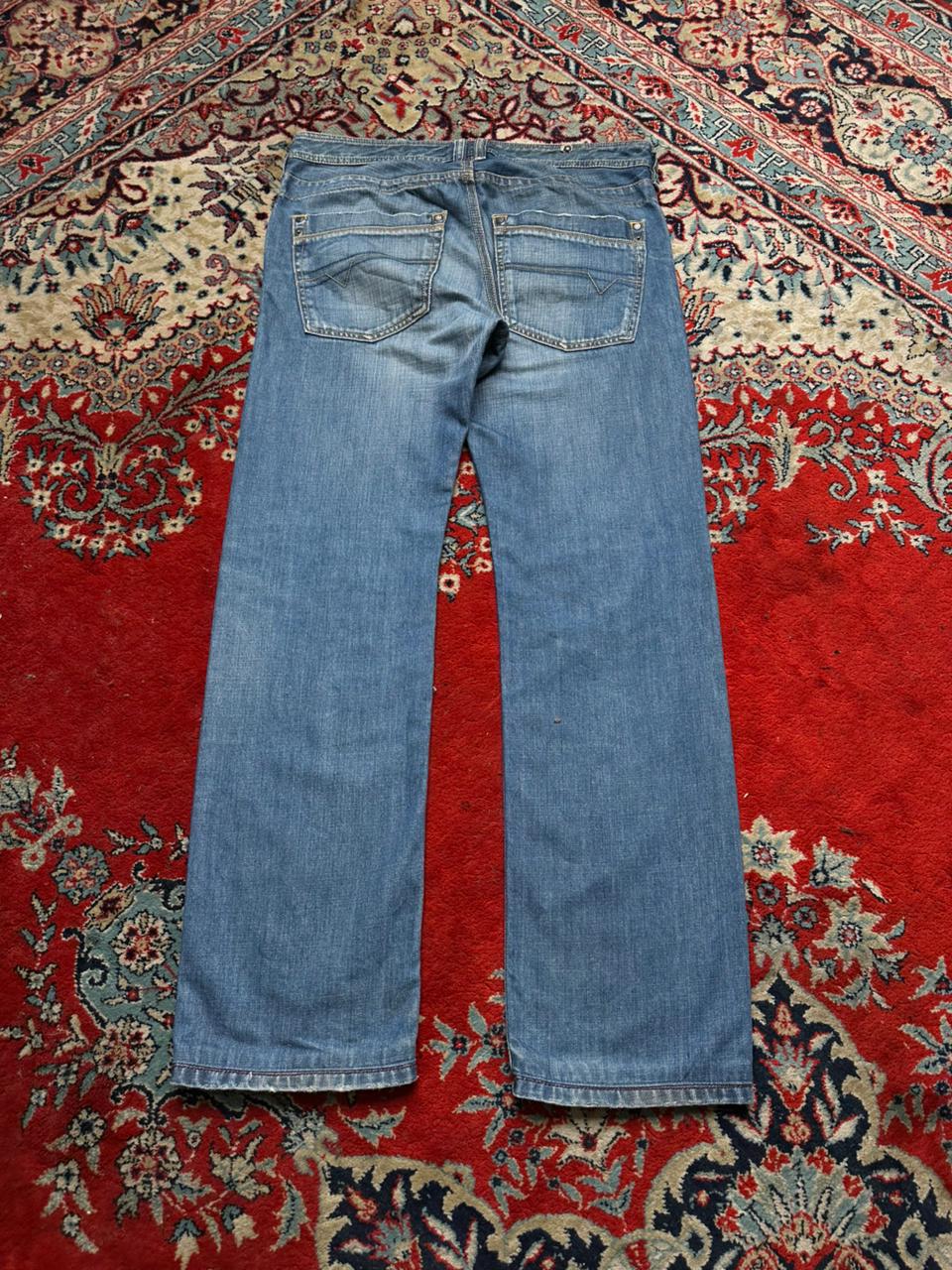 DIESEL TIMMEN(STRAIGHT FIT) NON-STRETCH DENIM PANTS