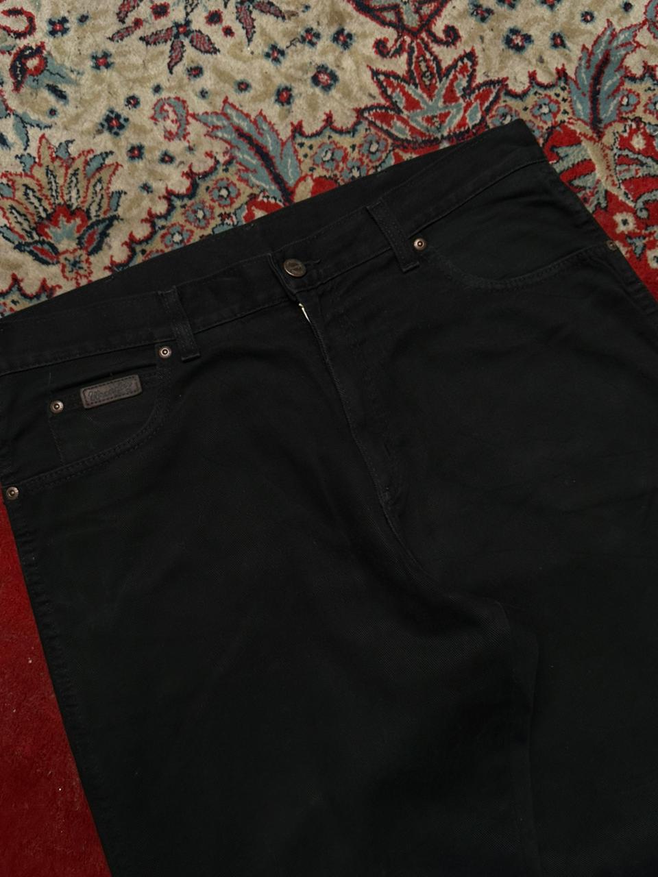 WRANGLER STRAIGHT FIT NON-STRETCH DENIM PANTS