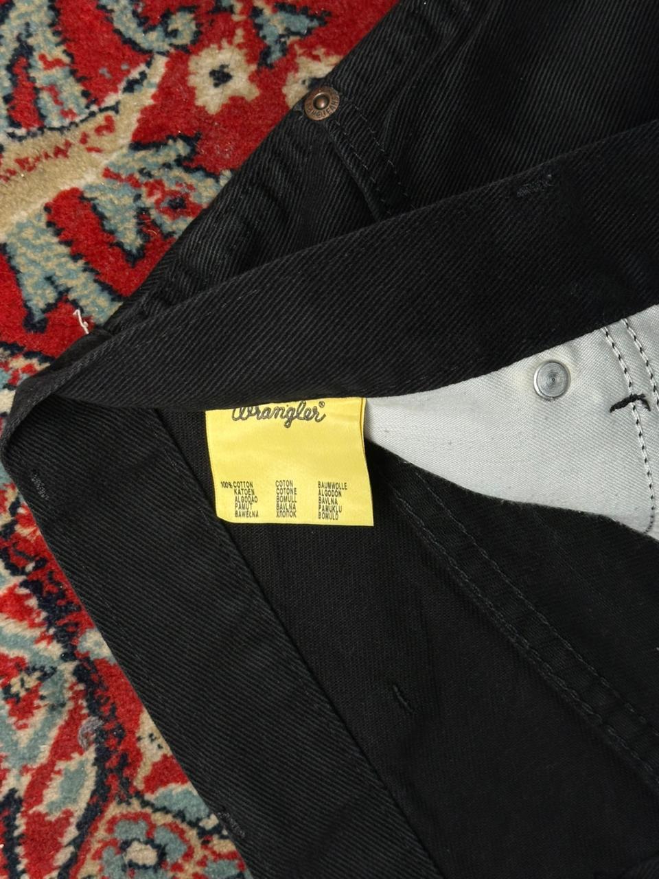 WRANGLER STRAIGHT FIT NON-STRETCH DENIM PANTS