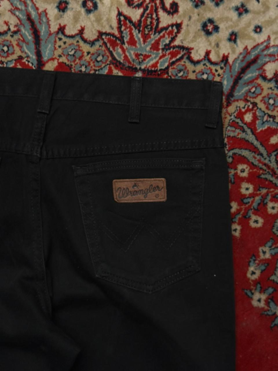 WRANGLER STRAIGHT FIT NON-STRETCH DENIM PANTS