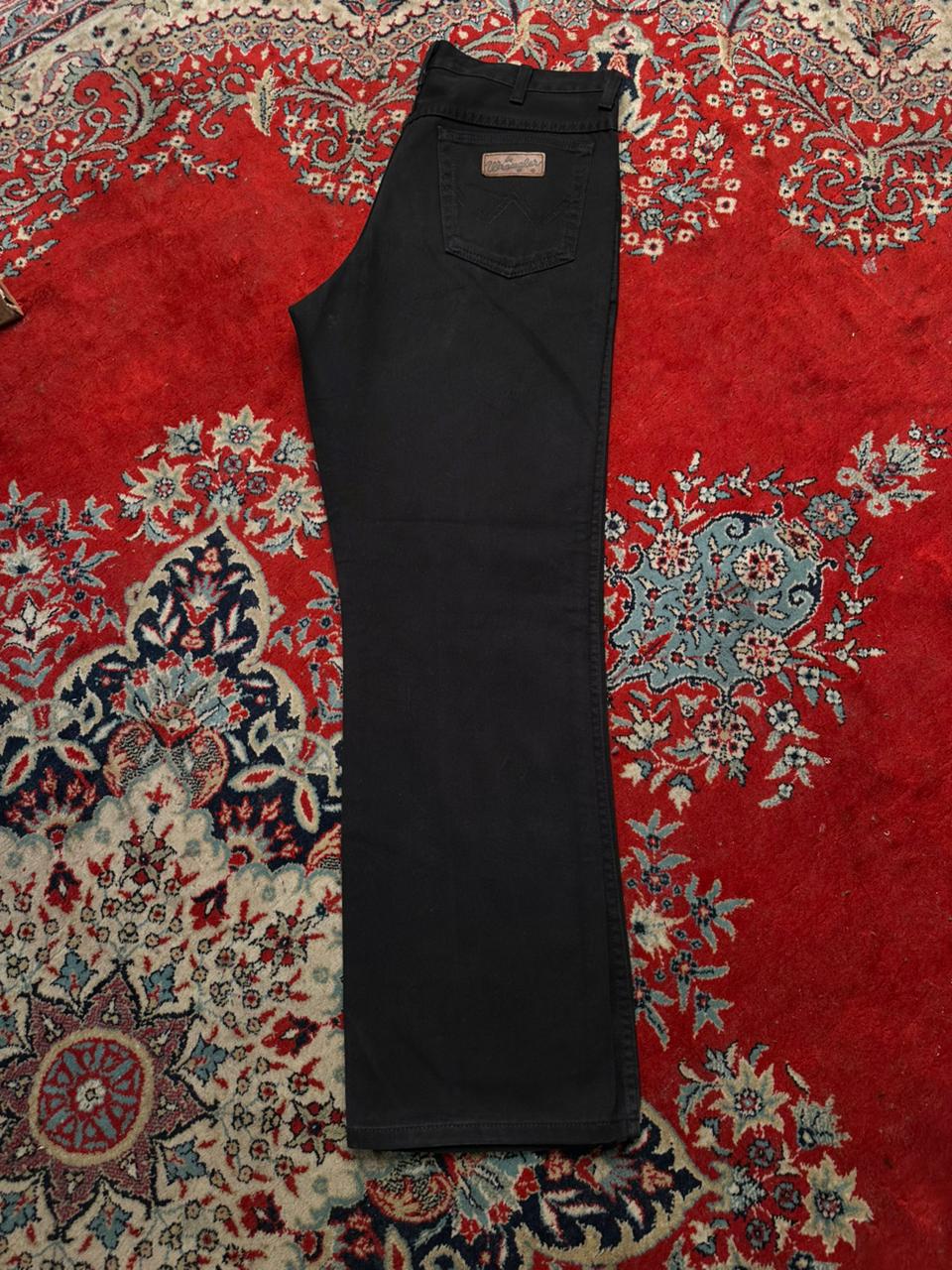 WRANGLER STRAIGHT FIT NON-STRETCH DENIM PANTS