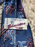 Rangers FC Official Edmiston Home Necktie Blue Logo Crest Scotland Fan