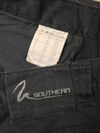 SOUTHERN DENIM Straight Fit Jet Black Pants - 34