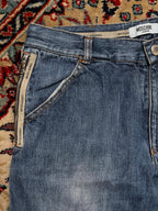 Moschino Junior Multi Zip Utility Jeans