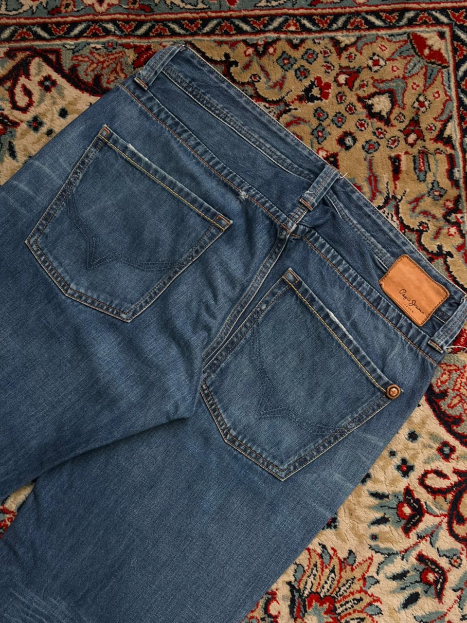 Pepe Jeans London Straight Fit BLUE JEANS