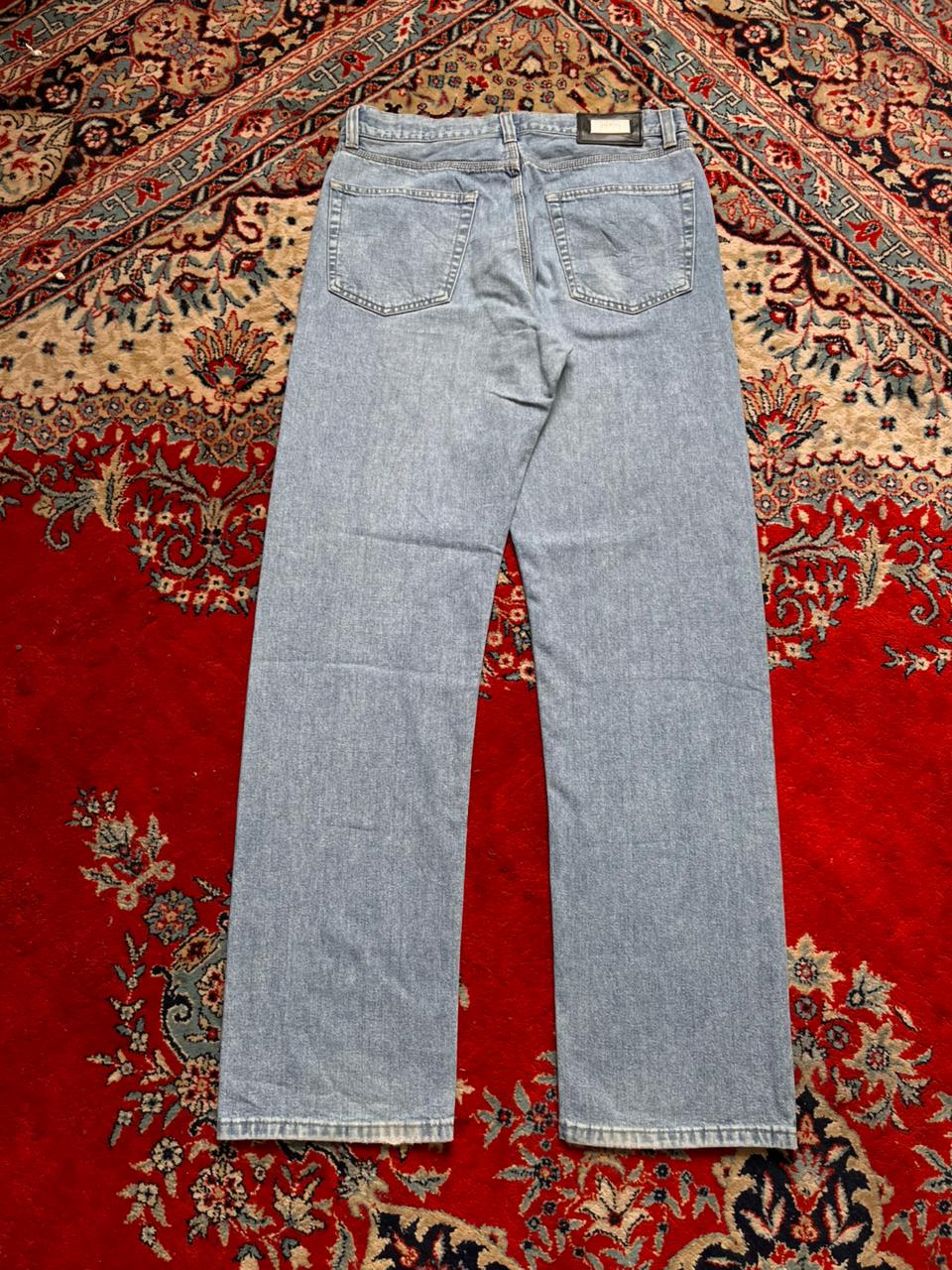 Hugo Boss Alabama Jeans NON STRETCH Light Blue Straight Fit Denim Pants