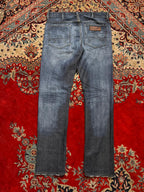 Wrangler Ben STRAIGHT FIT WASHED INDIGO JEANS - 34