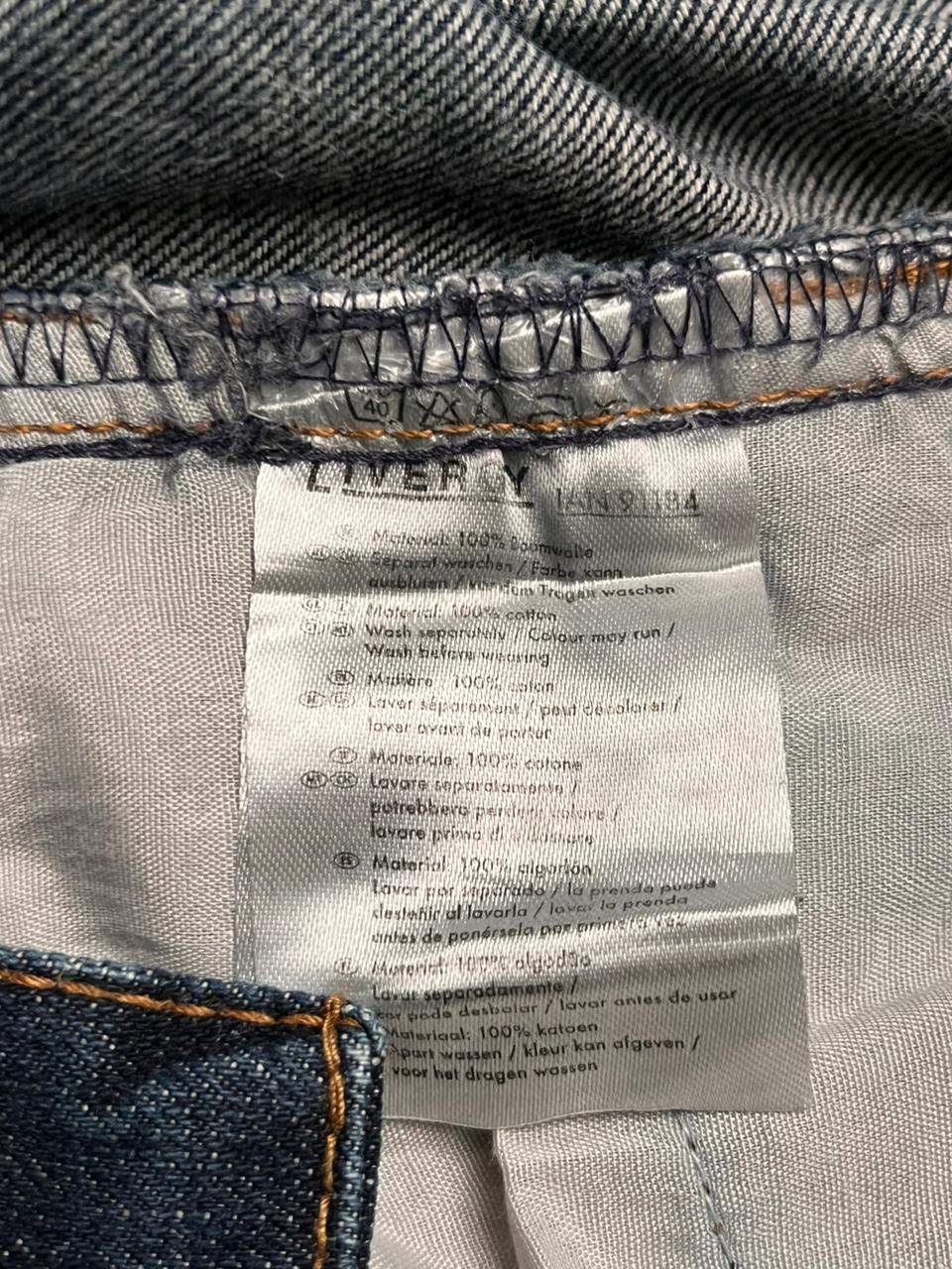 Livergy Dark Washed Indigo Straight fit Denim Pants