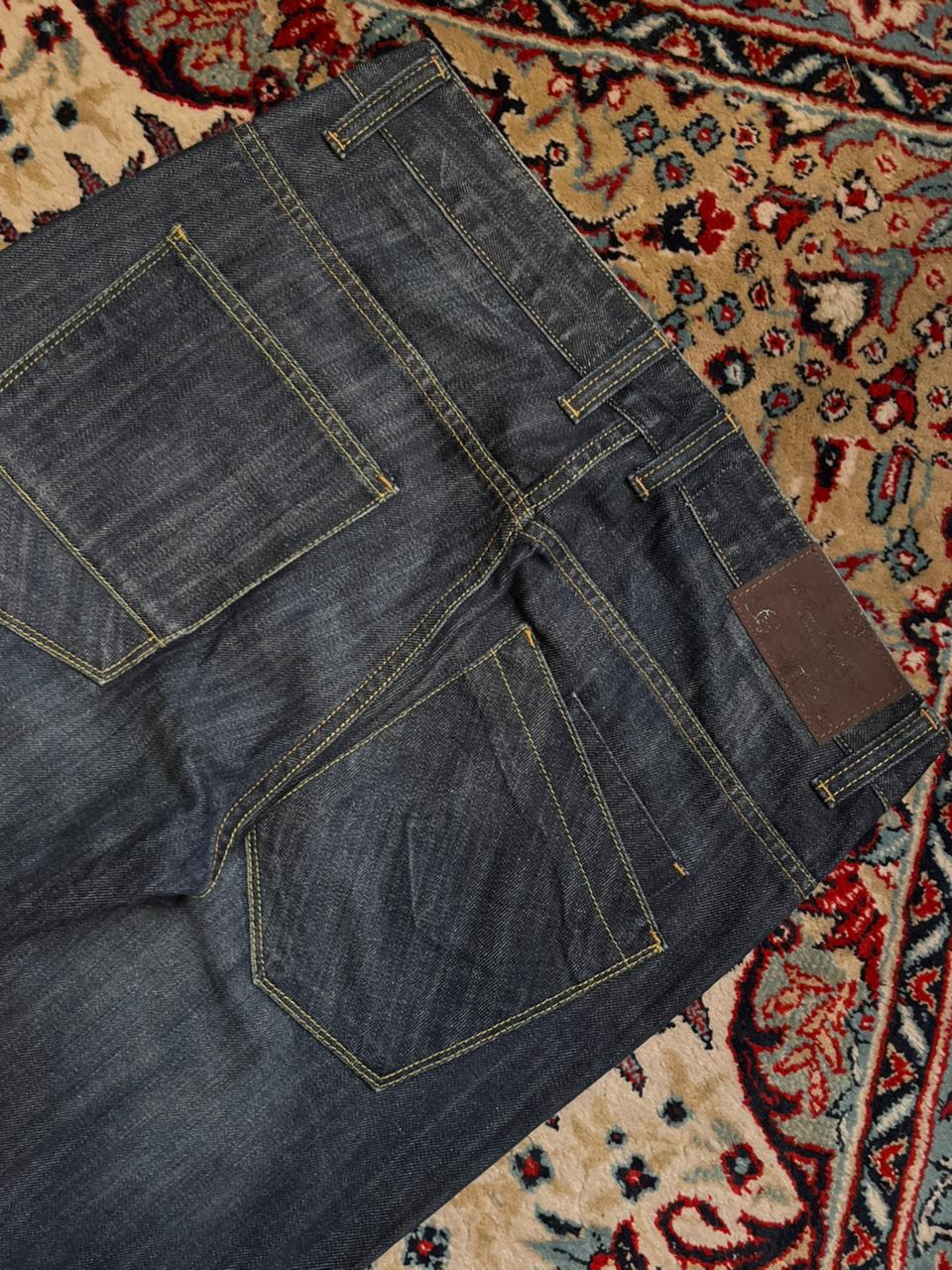 Brave Soul Heritage Dark Washed Indigo Straight Fit Jeans