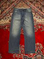C&A FADED WASH Straight Relaxed Fit Denim Pants - 36