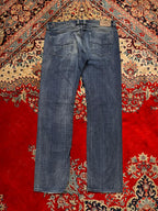 Diesel Viker(Straight Fit) Non Stretch Distressed Jeans - 36