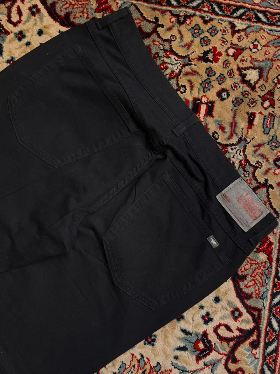 Mustang Tramper Fit(STRAIGHT FIT) Jet Black Jeans