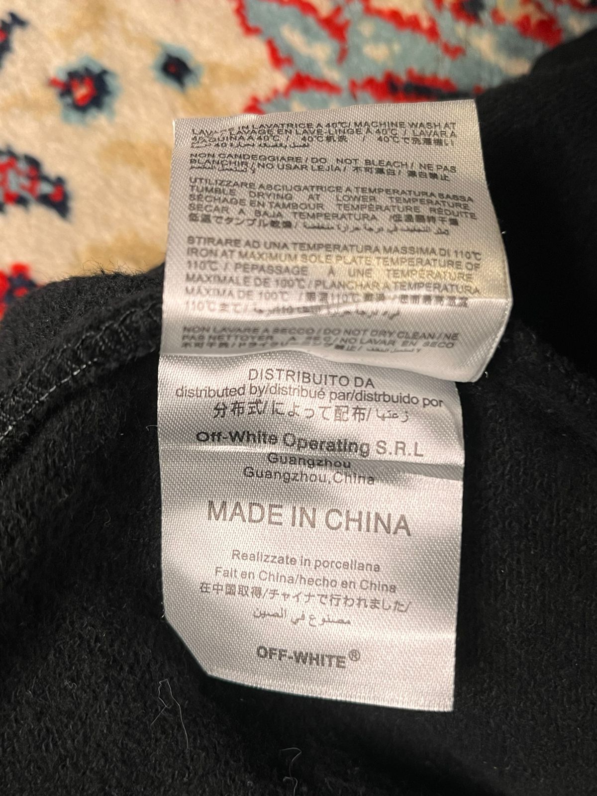 Off-White Paint All Over Slim-STRAIGHT FIT Sweatpants