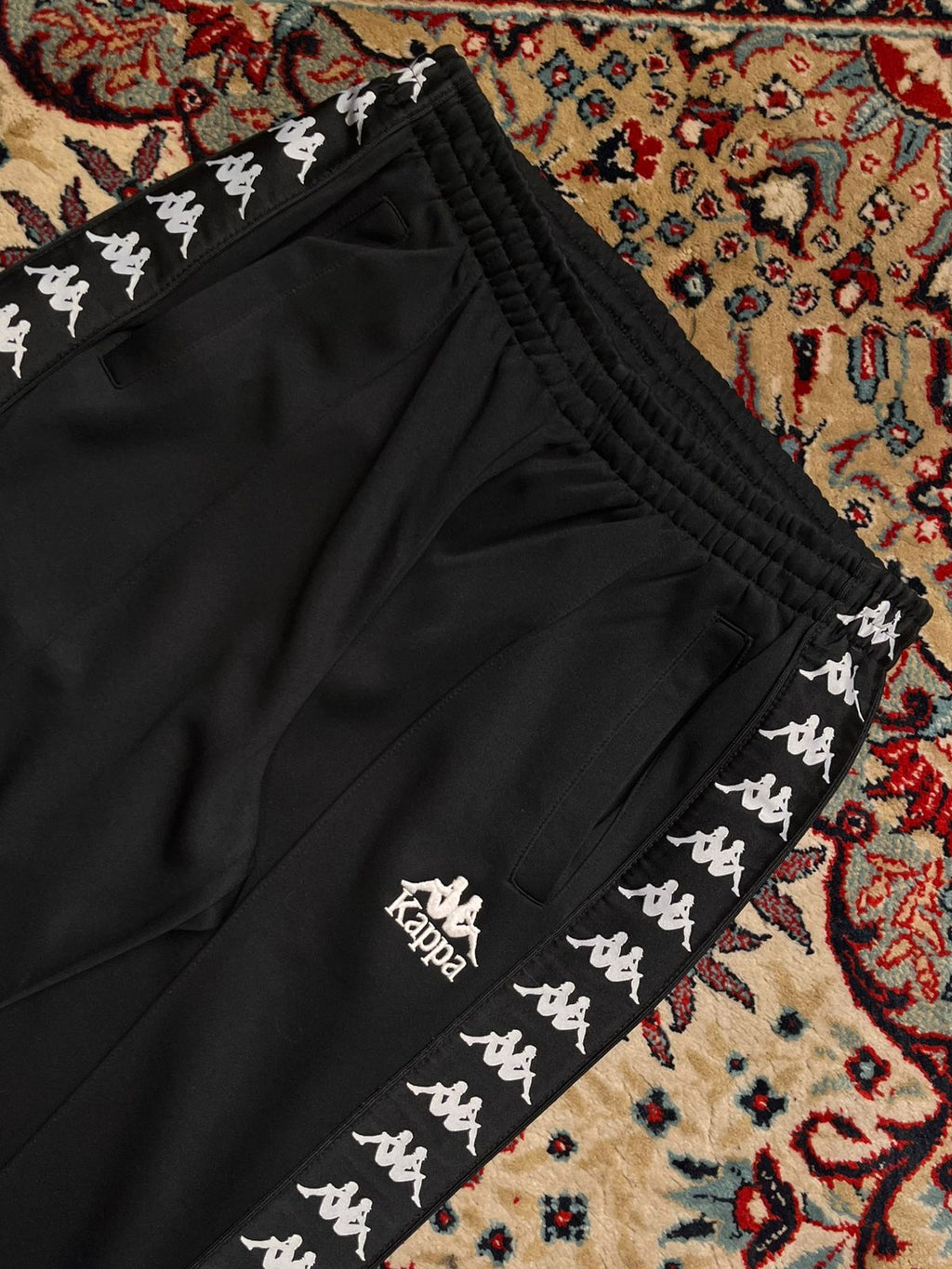 VINTAGE Kappa Banda Relaxed Fit Track Pants