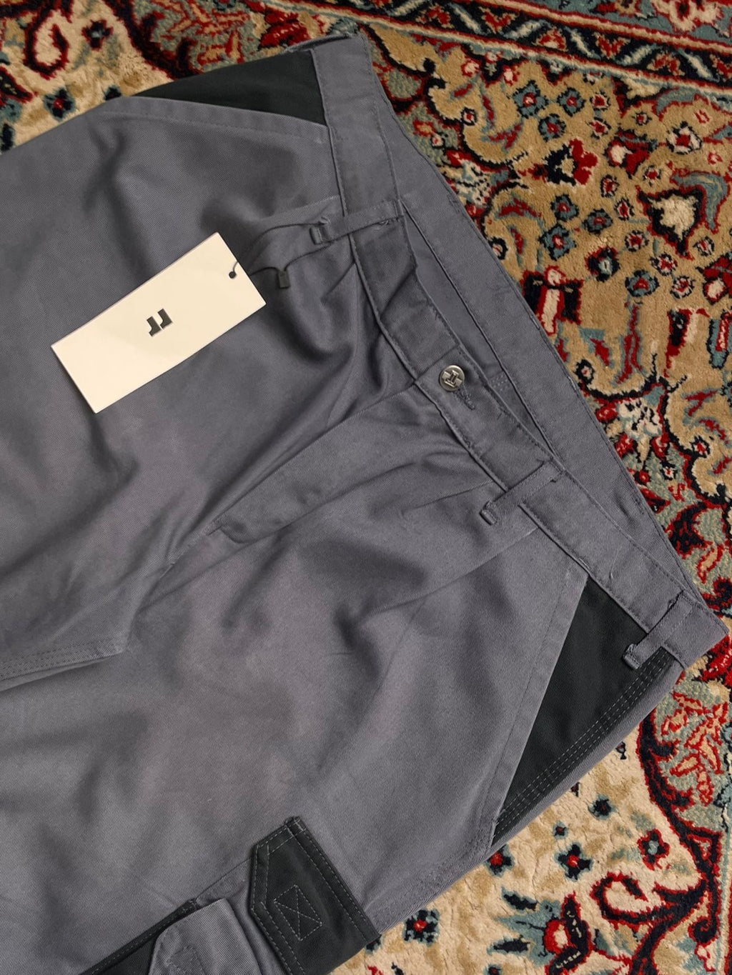 Tranemo Workwear Men's Grey Cargo Pants