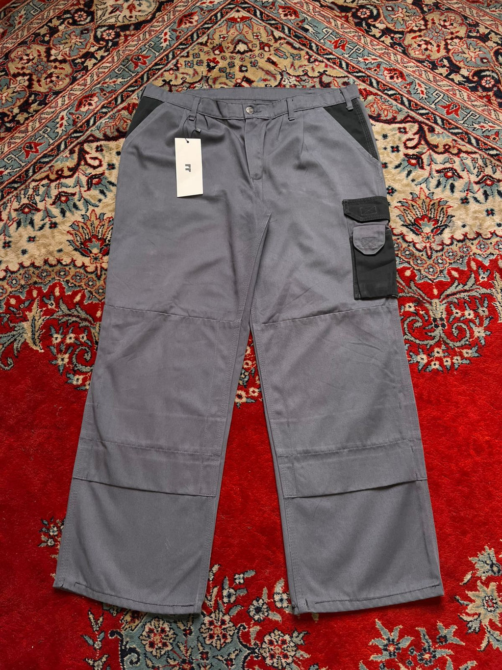 Tranemo Workwear Men's Grey Cargo Pants