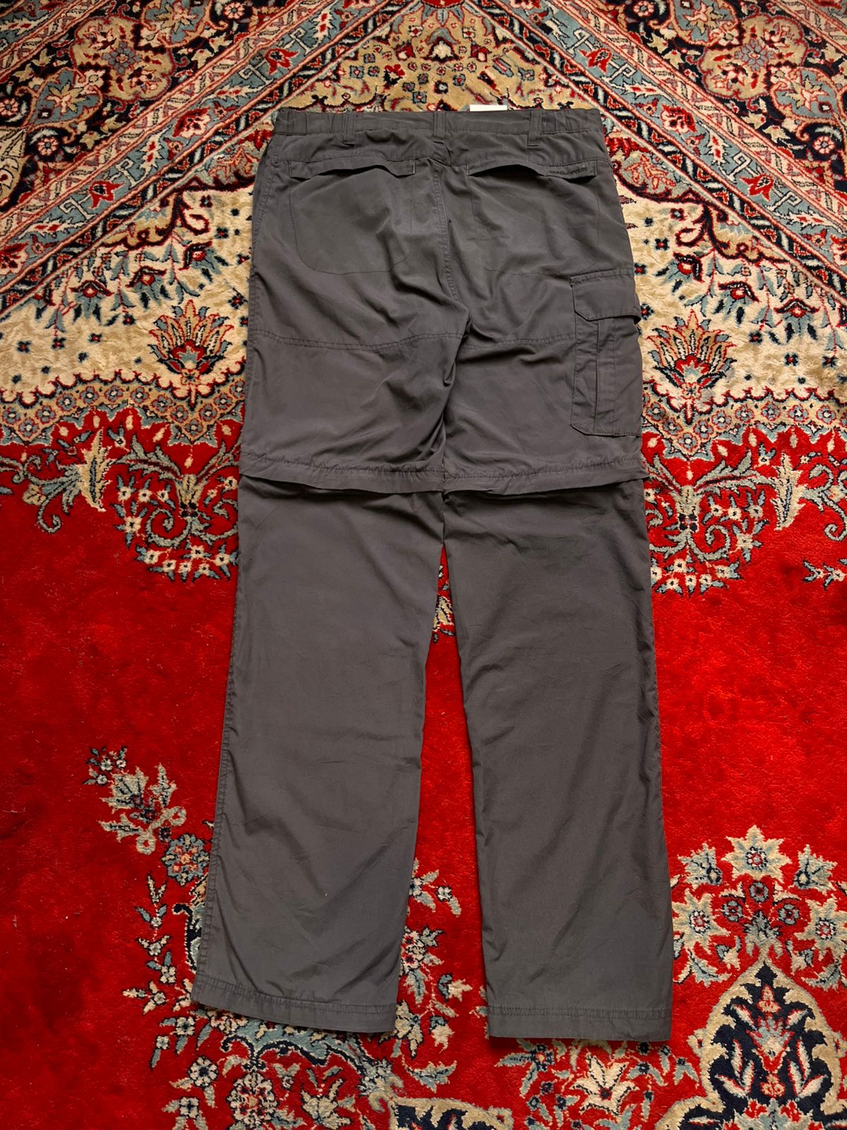 Craghoppers Grey Convertible Zip-Off Hiking Cargo Pants