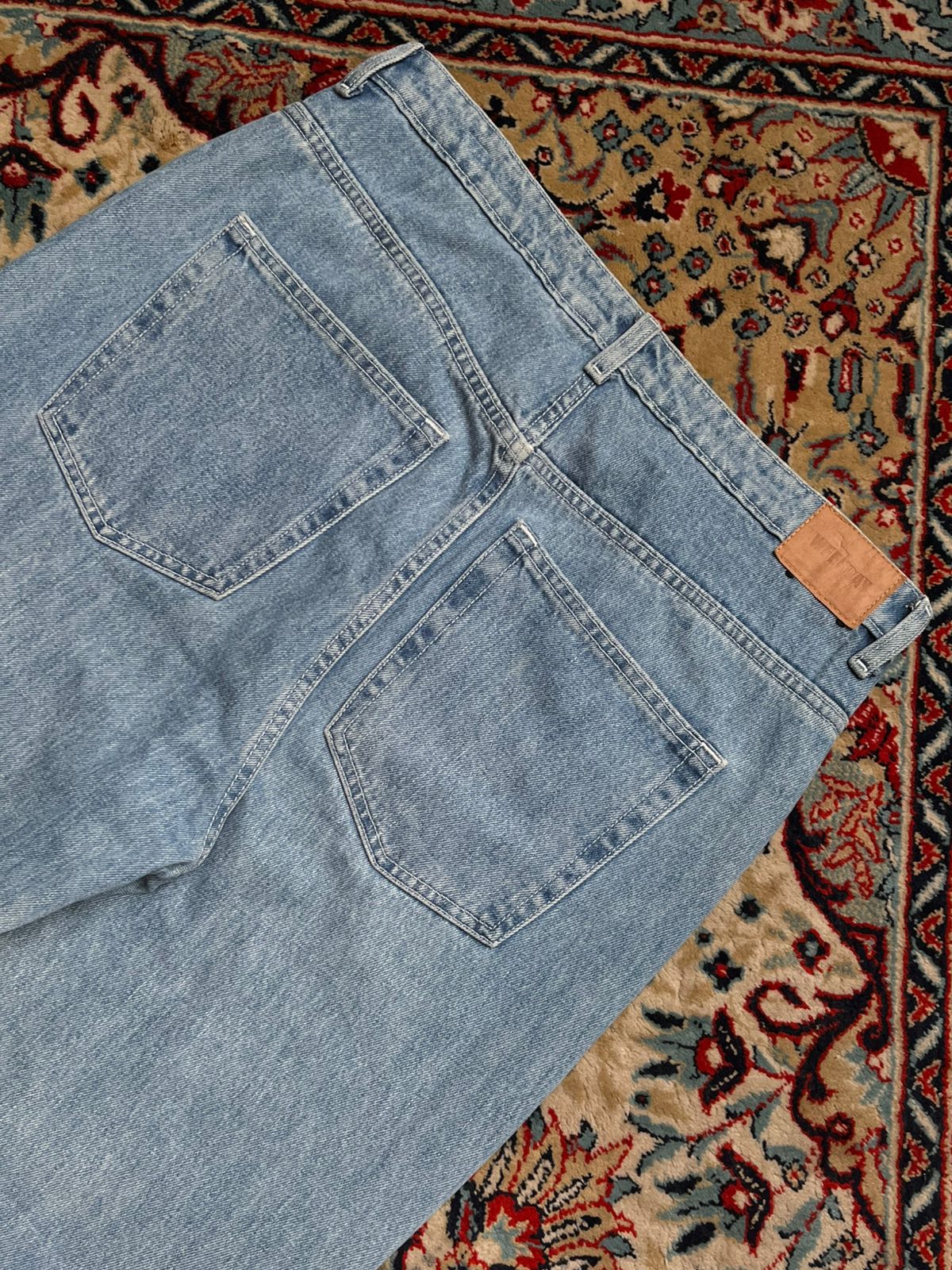 Weekday Rowe Jeans Light Wash BAGGY-STRAIGHT Fit