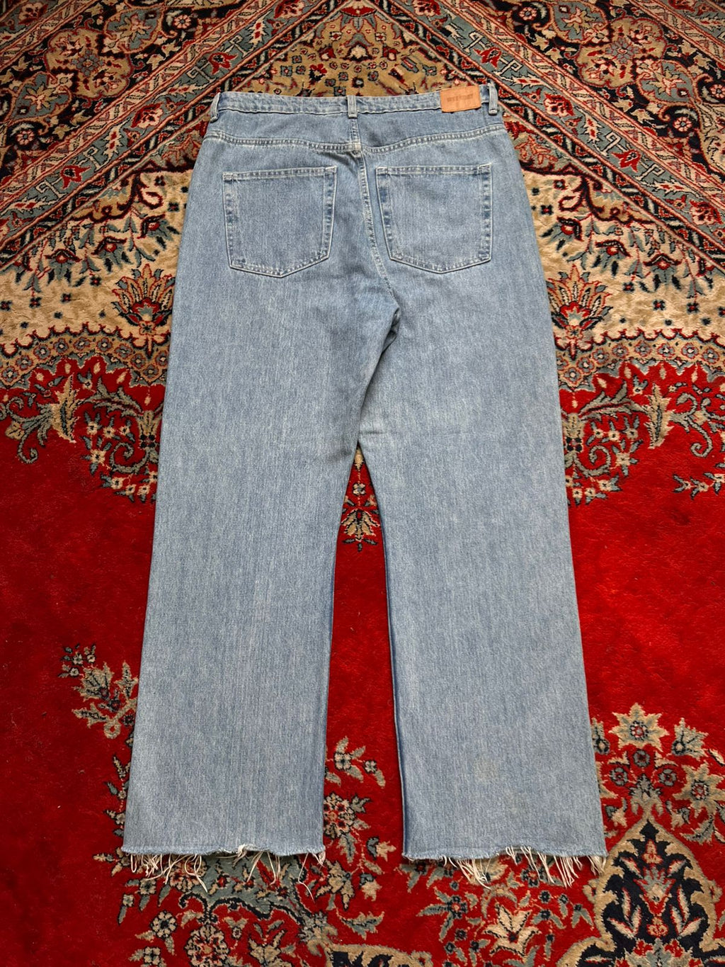 Weekday Rowe Jeans Light Wash BAGGY-STRAIGHT Fit