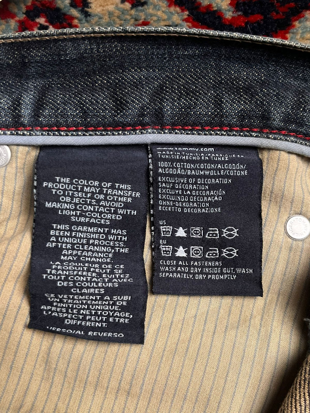 Tommy Hilfiger Straight Fit NON STRETCH Jeans