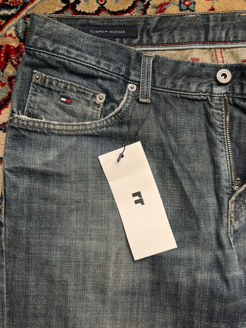 Tommy Hilfiger Straight Fit NON STRETCH Jeans