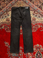 H&M &DENIM Men's Black Straight Fit Jeans - 34