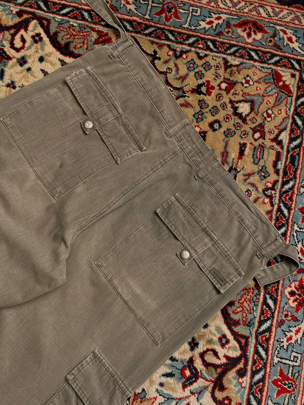 S.Oliver Rusty Faded Green Cargos