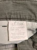S.Oliver Rusty Faded Green Cargos - 36