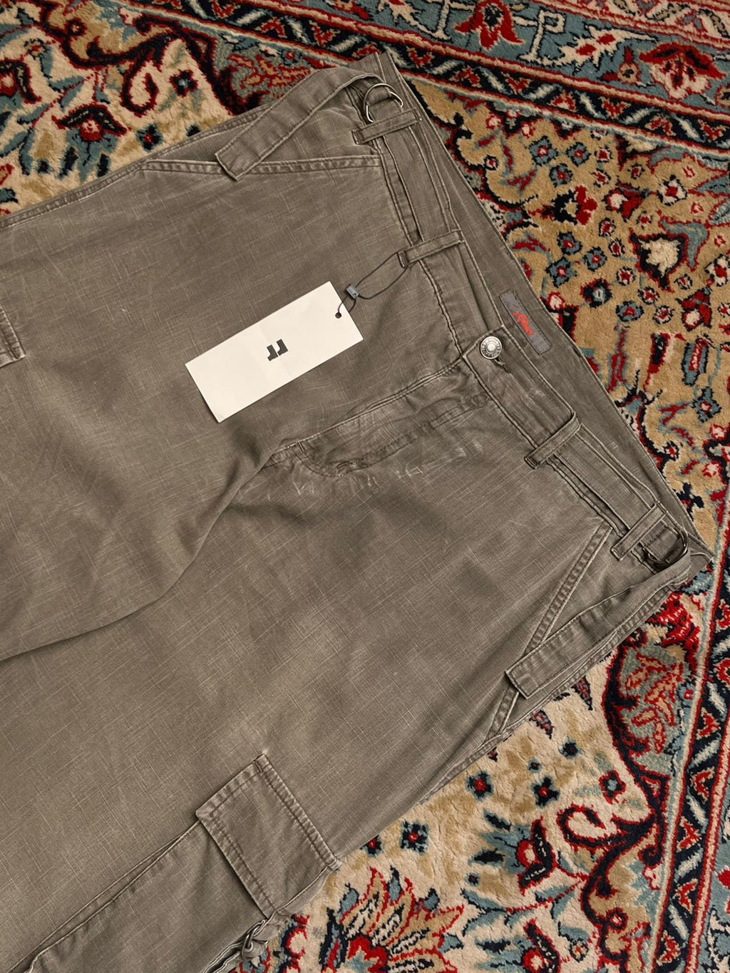 S.Oliver Rusty Faded Green Cargos