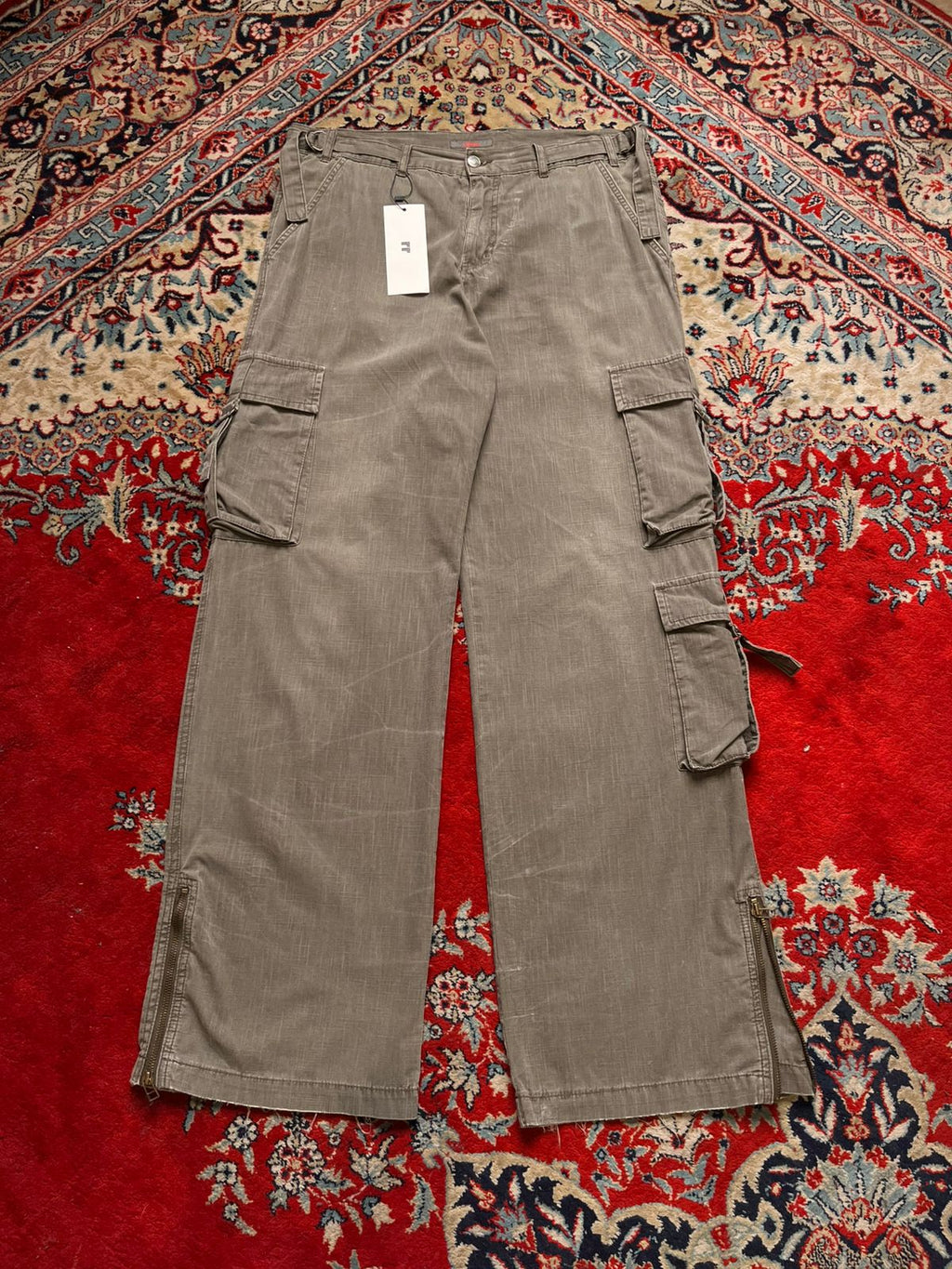 S.Oliver Rusty Faded Green Cargos