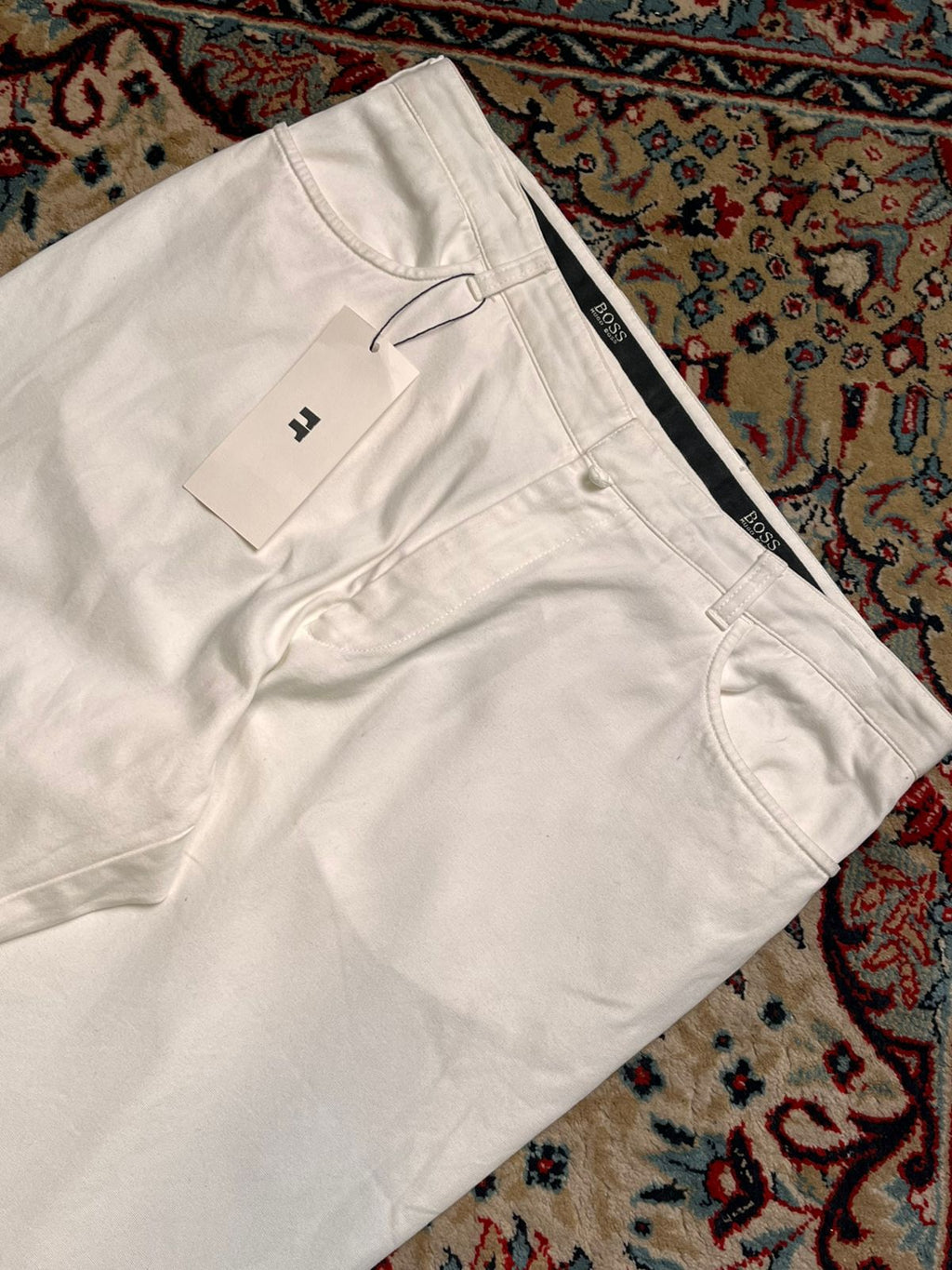 Hugo Boss Straight Fit Cotton Pants