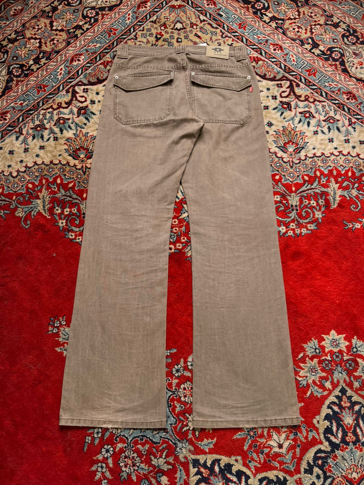 DNA Rusty Light Brown Relaxed Bootcut Fit Jeans