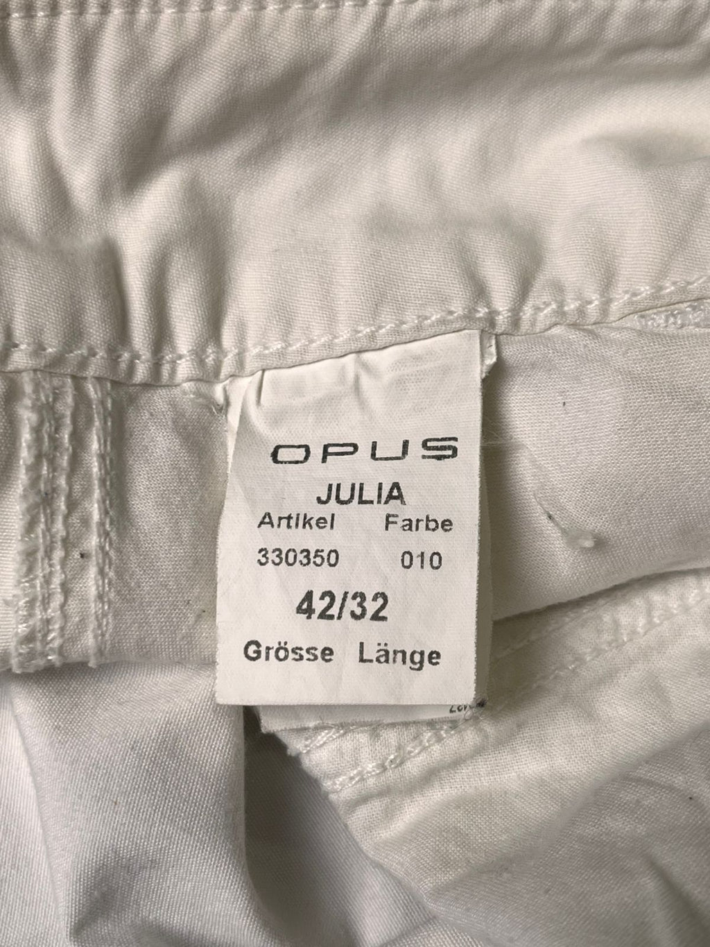 OPUS Julia White Baggy Cargos