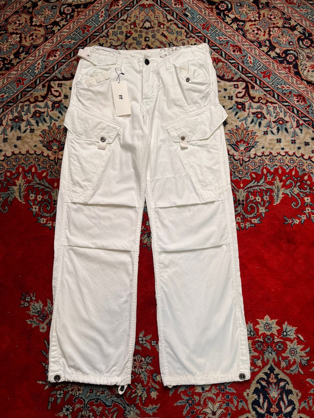 G-Star Raw White Heavyweight Cargos
