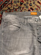 GÉMO Light Grey Straight Fit JEANS - 34