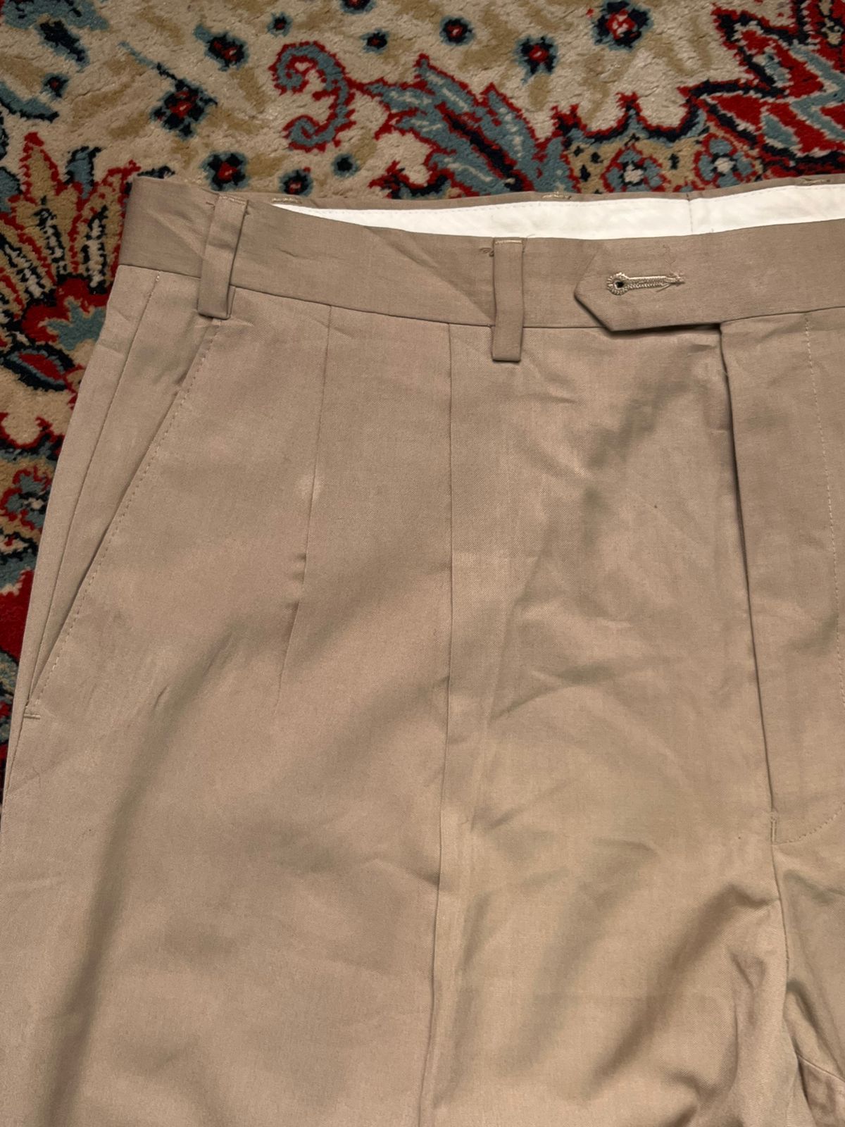 Polo Ralph Lauren Green Label Khaki Pleated Dress Pants